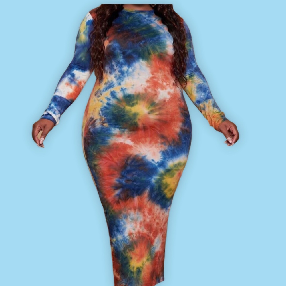 Multicolor Maxi Dress